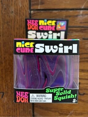 NeeDoh Nice Cube Swirl - one left! Fast Shipping!
